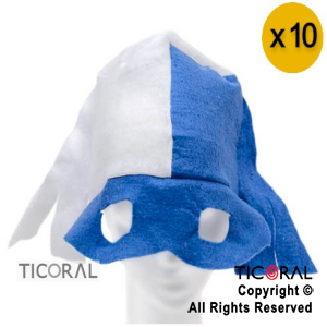SOMBRERO ARGENTINA PAO ANTIFAZ x 10
